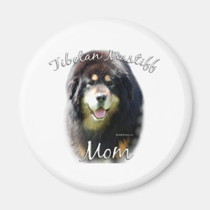 Tibetan Mastiff Mom 2 Magnet