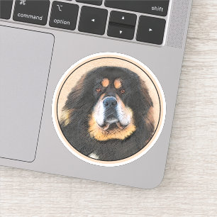 Tibetan Mastiff Painting - Cute Original Dog Art