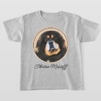Tibetan Mastiff Painting - Cute Original Dog Art