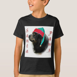 Tibetan Mastiff Santa Paws T-Shirt