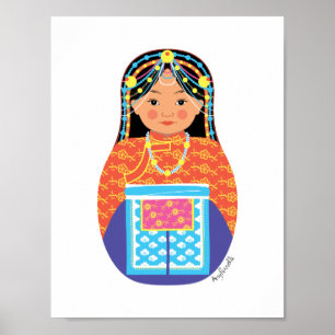 Tibetan Matryoshka Poster