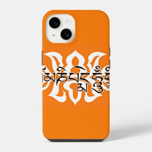Tibetan Six True Word Mantra/Om Ma Ni Pad Me Hum iPhone 14 Case