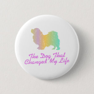 Tibetan Spaniel 2 Inch Round Button