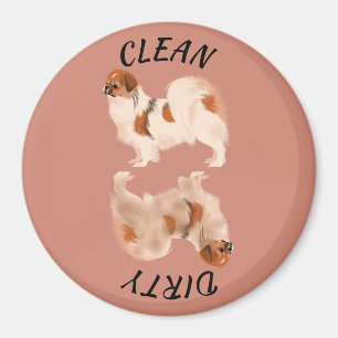 Tibetan Spaniel Dishwasher Magnet