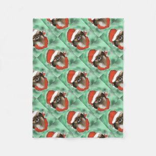 Tibetan Spaniel Fleece Blanket