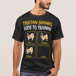 Tibetan Spaniel Guide To Training Dog Obedience T-Shirt