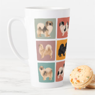 Tibetan Spaniel Latte Mug