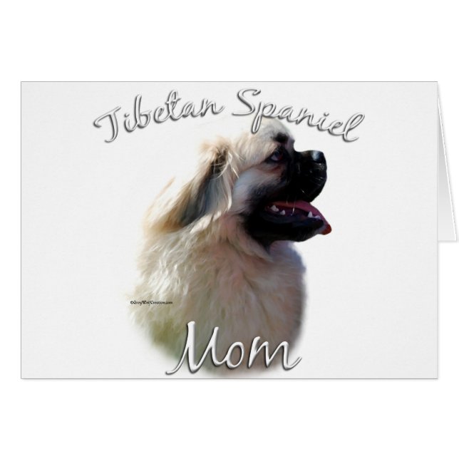 Tibetan Spaniel Mom 2 (Front Horizontal)