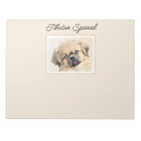 Tibetan Spaniel Painting - Cute Original Dog Art N