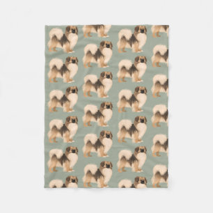 Tibetan Spaniel (Sable) Blanket