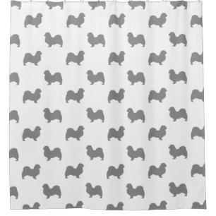 Tibetan Spaniel Silhouettes Pattern