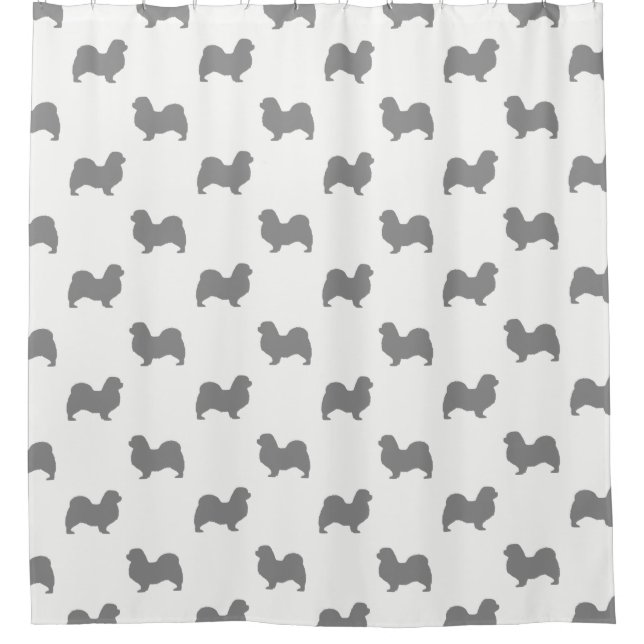 Tibetan Spaniel Silhouettes Pattern (Front)