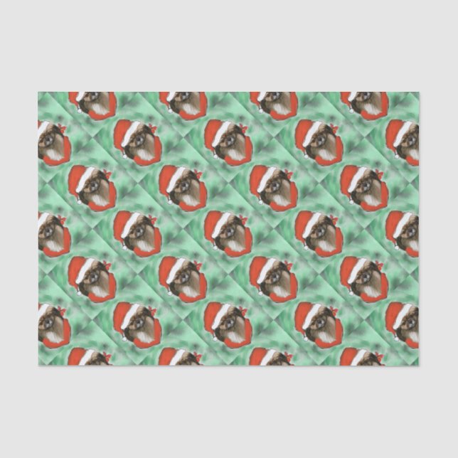 Tibetan Spaniel Tissue Paper (Front)