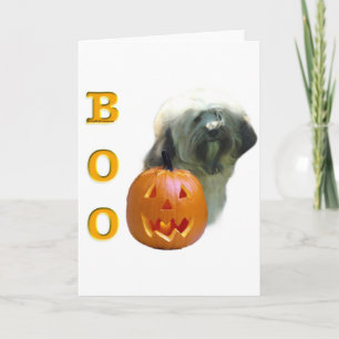 Tibetan Terrier Boo Card