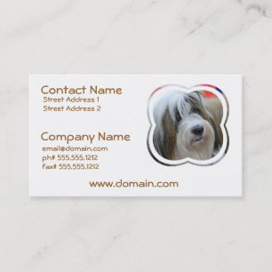 Tibetan Terrier Business Cards