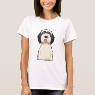Tibetan Terrier Cartoon T-Shirt