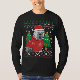 Tibetan Terrier Christmas Ornament Ugly Gift Mom D T-Shirt