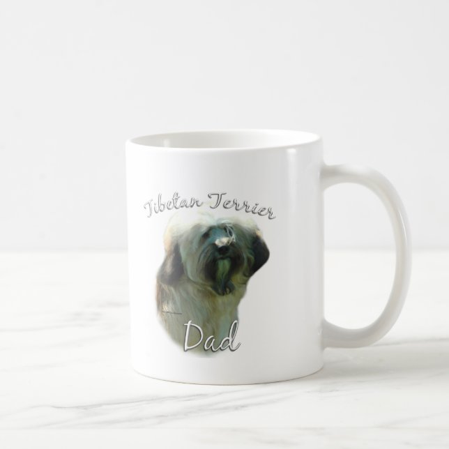 Tibetan Terrier Dad 2 Coffee Mug (Right)