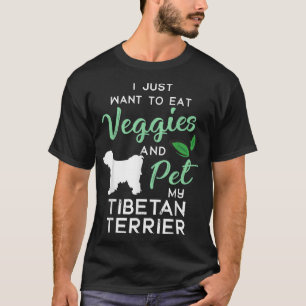 Tibetan Terrier Dog Cigar lover owner Xmas Birthda T-Shirt