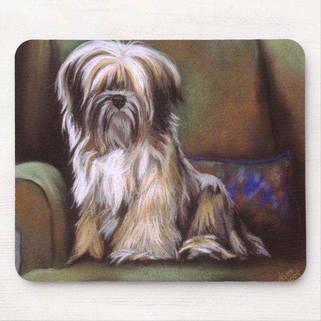 Tibetan Terrier Mouse Pad (Front)