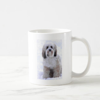 Tibetan Terrier Sable and White Coffee Mug
