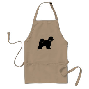 Tibetan Terrier Silhouette Standard Apron