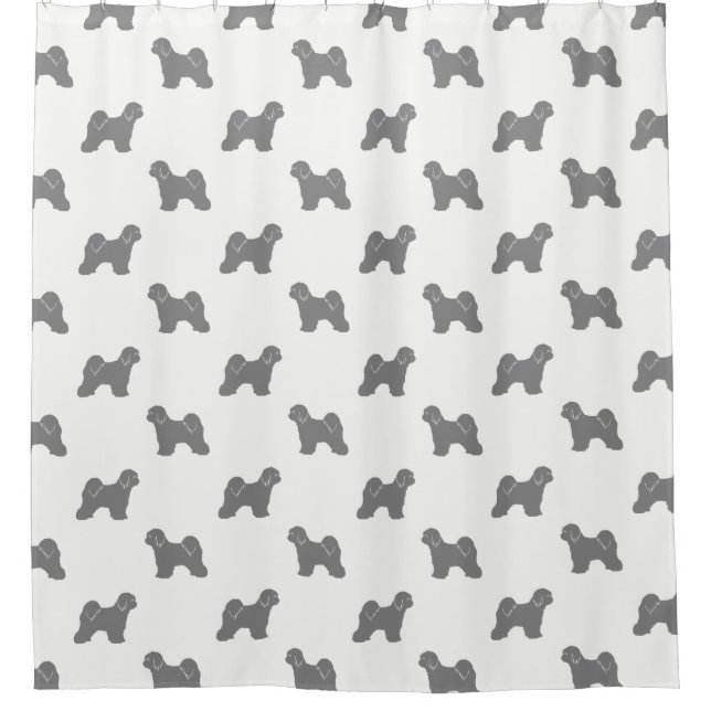 Tibetan Terrier Silhouettes Pattern (Front)