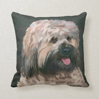 Tibetan Terrier Throw Pillow