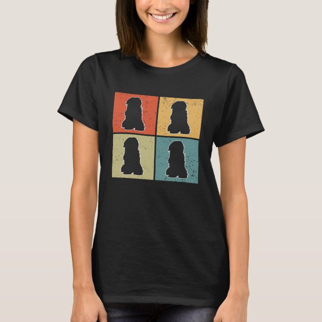 Tibetan Terrier Vintage  3 T-Shirt (Front)