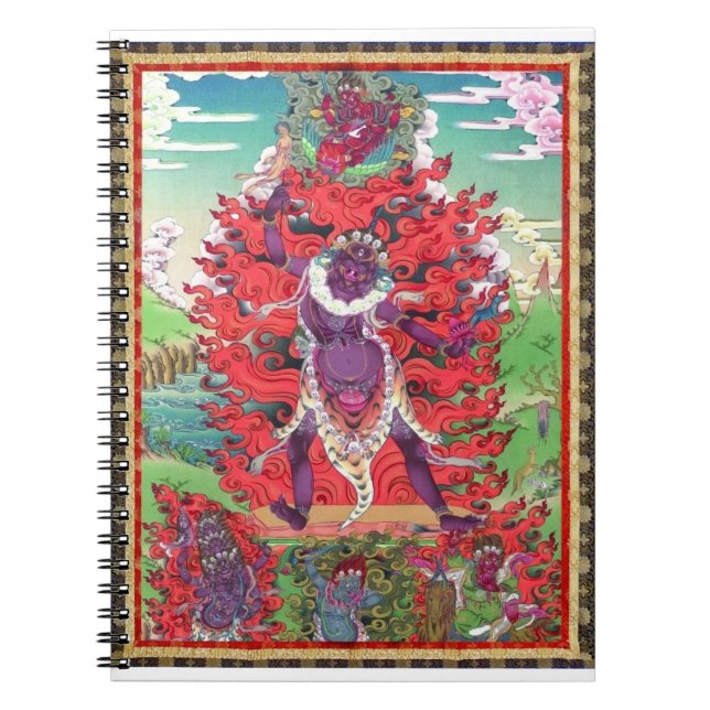 Tibetan Thangka Ekajati Art Notebook (Front)