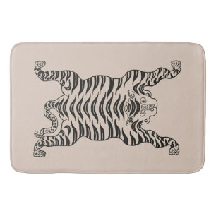 tibetan tiger bath mat