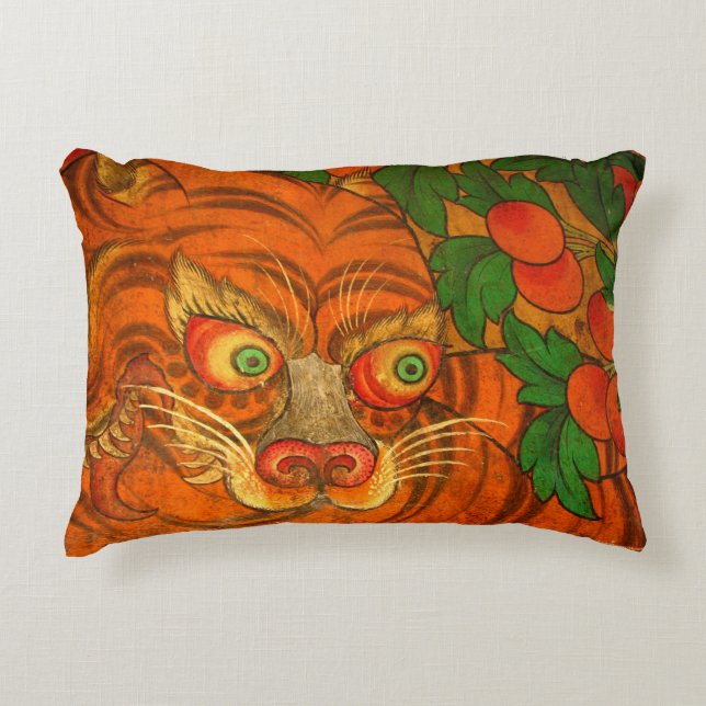 Tibetan tiger pillow (Front)