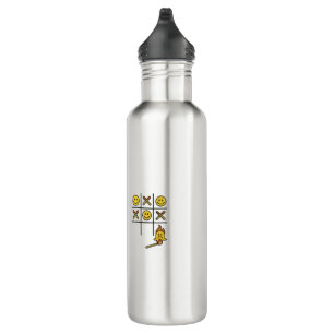 Tic Tac Toe  710 Ml Water Bottle