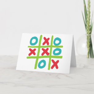 Tic-tac-toe Card