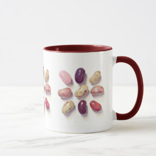 TIC TAC TOE JELLY BEANS Maroon Combo Mug