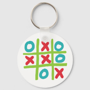Tic-tac-toe Keychain