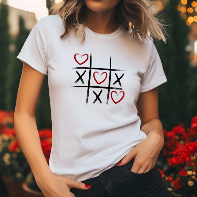 Tic Tac Toe - Love Always Wins T-Shirt (Creator Uploaded)