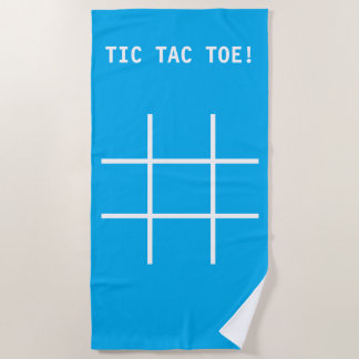 Tic Tac Toe Pool and Beach Towel