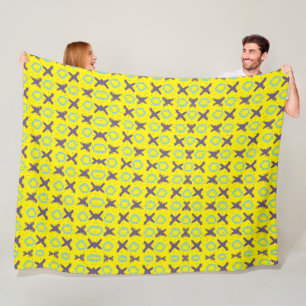 Tic Tack Toe Fleece Blanket