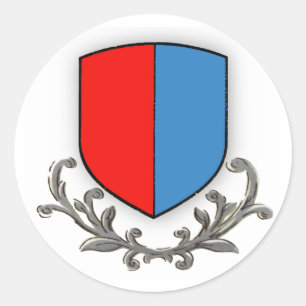 Ticino Classic Round Sticker