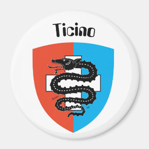 Ticino Svizzera v Ticino Switzerland Magnet