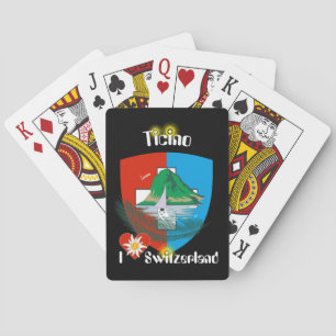 Ticino - Switzerland - Svizzera Playing Cards