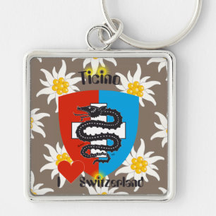Ticino Tessin  Schlüsselanhänger Keychain