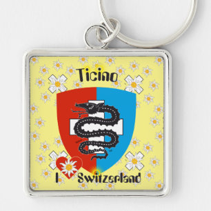 Ticino Tessin Schlüsselanhänger Keychain