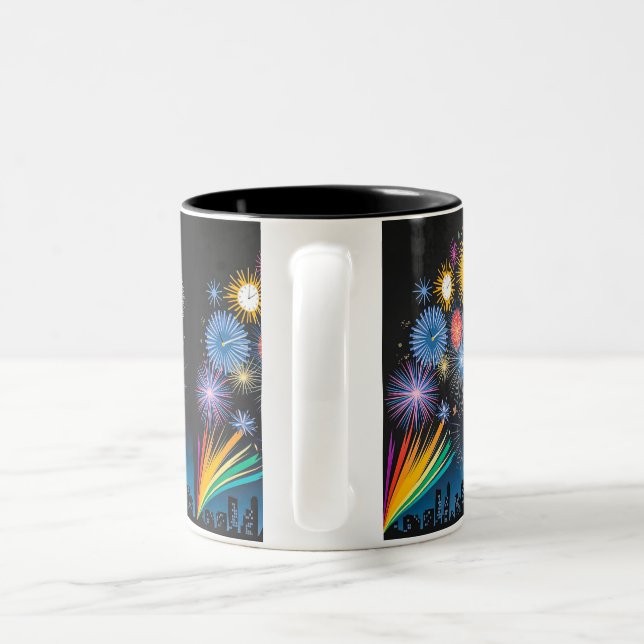 Tick Fireworks Mug (Poignée)