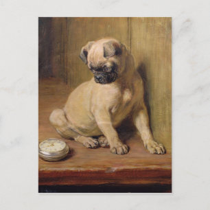 Tick-Tack by Briton Riviere Postcard
