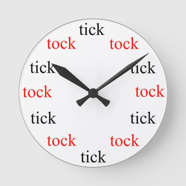 tick tock clock (Front)
