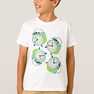 Tick tock quirky alarm clocks T-Shirt