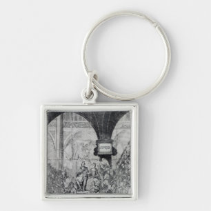Ticket for the Coronation of George III Keychain