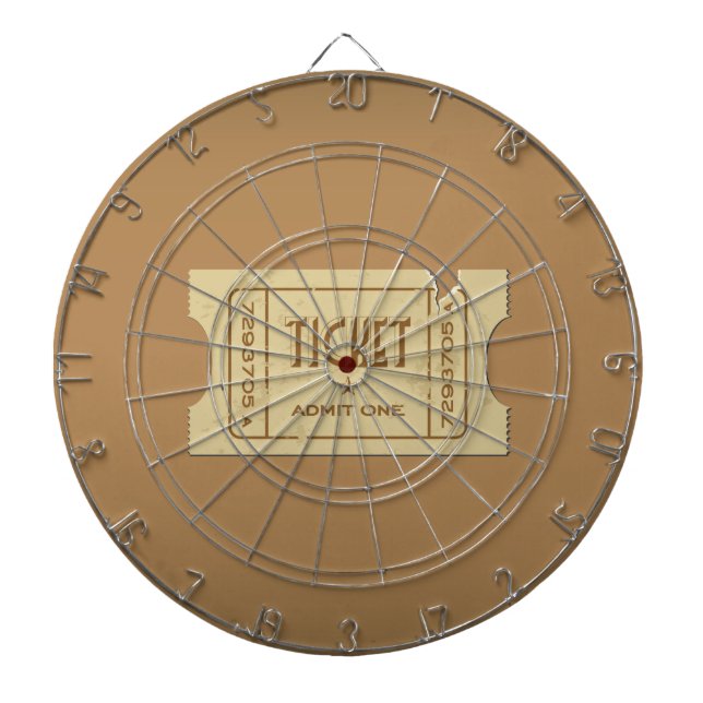 Ticket Metal Cage Dartboard (Front)